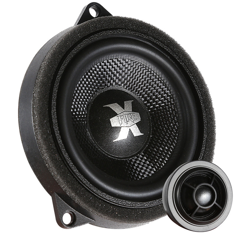 XFIRE BMW42S 2-Way 4" BMW And Mini Modified Fit OEM Component Speakers 50W Rms 